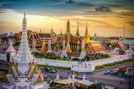 Thailand tourism immersed in the nostalgic space of Ayutthaya